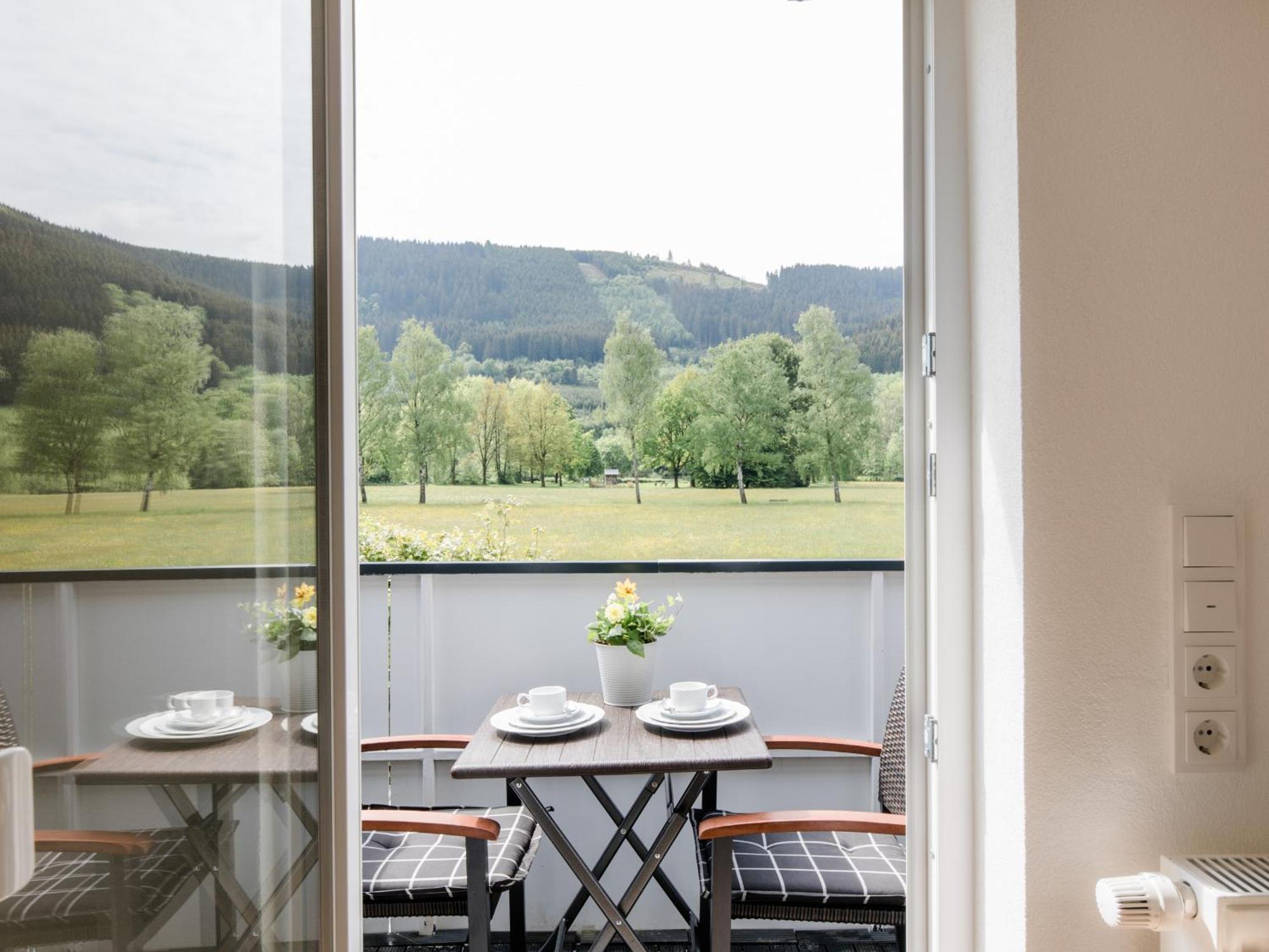 Ferienwohnung Kurparkblicksauerland Lennestadt Exterior foto